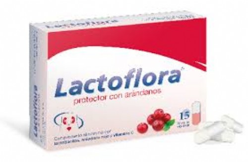 lactoflora protector con arandanos (15 capsulas)